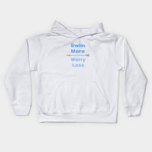 Swim team Kids Hoodie